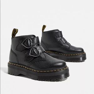 Dr Marten Devon Heart Platform Boots.  Size 7